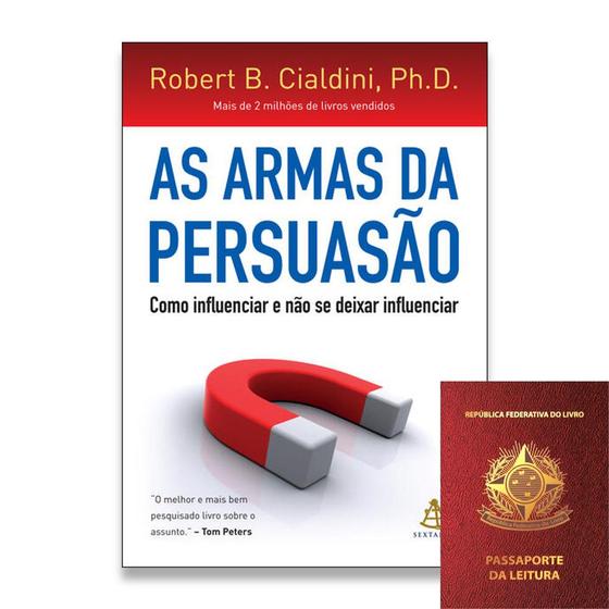 Imagem de As Armas Da Persuasão + Passaporte da Leitura - Vinho