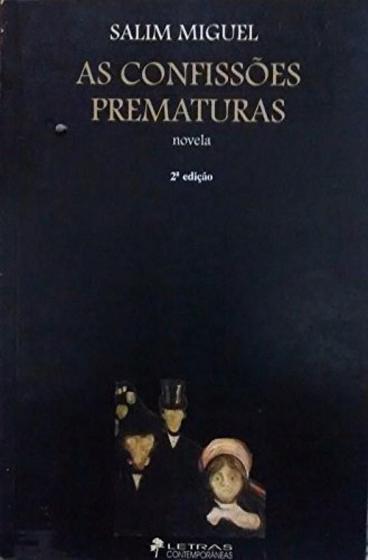 Imagem de As Confissoes Prematuras: Novela