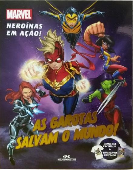 Imagem de As garotas salvam o mundo - marvel heroinas em acao!