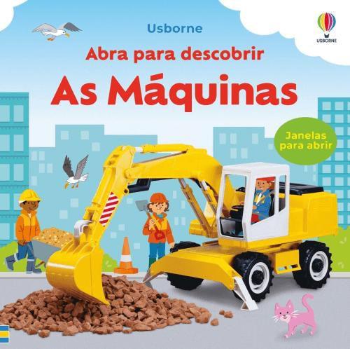 Imagem de As Máquinas: Abra para Descobrir - Usborne Brasil