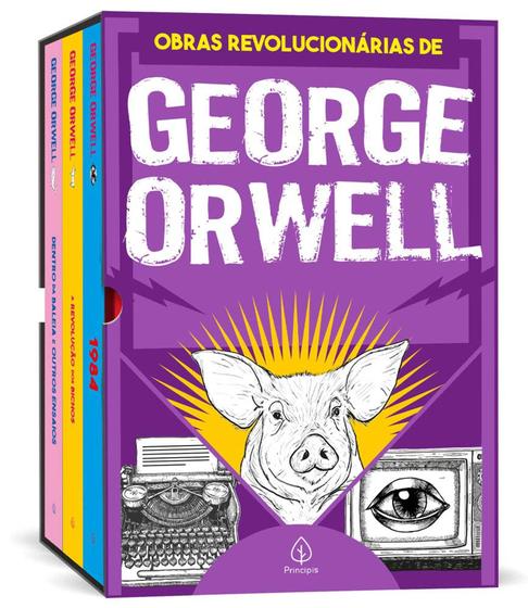 Imagem de As obras revolucionárias de George Orwell - Box com 3 livros