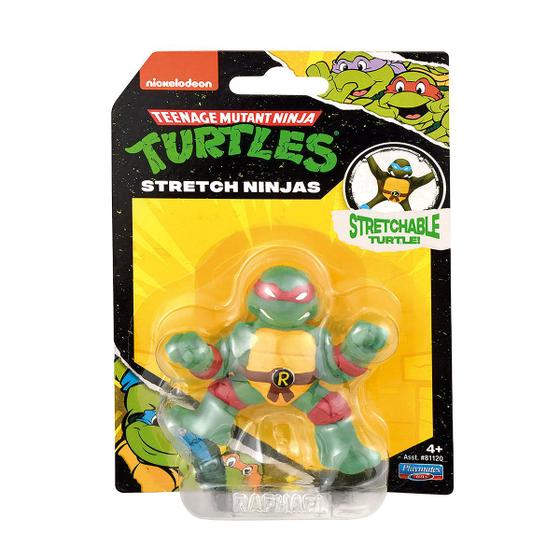 Imagem de As Tartarugas Ninja - Mini Boneco Elástico Raphael de 6cm