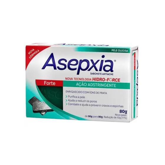 Imagem de Asepxia Sab Antiacne Forte 80Gr