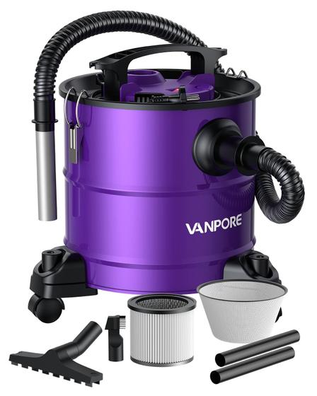 Imagem de Ash Vacuum VANPORE para fogões a pellets 20L 1200W com armazenamento de cabos