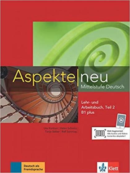 Imagem de Aspekte neu in halbbanden lehr  und arbeitsbuch b1 plus teil 2 mit cd