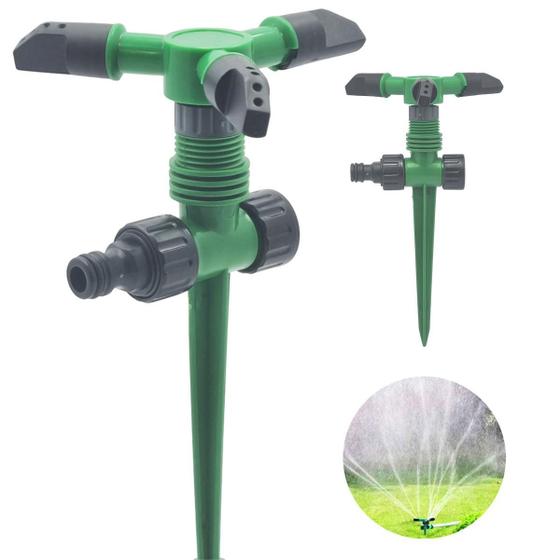 Imagem de Aspersor Irrigador Para Grama Jardim 360 Graus Automático