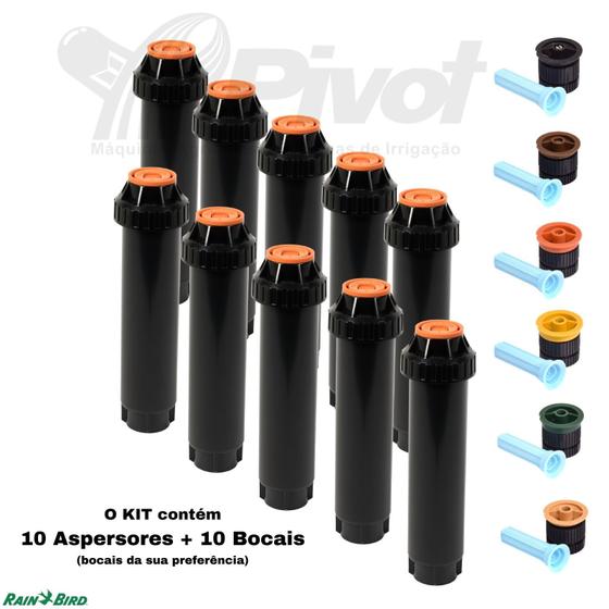 Aspersor Uni-spray c/ Bocal VAN - Kit c/ 10 unidades Menor preço em Aspersor Uni-spray c/ Bocal VAN - Kit c/ 10 unidades