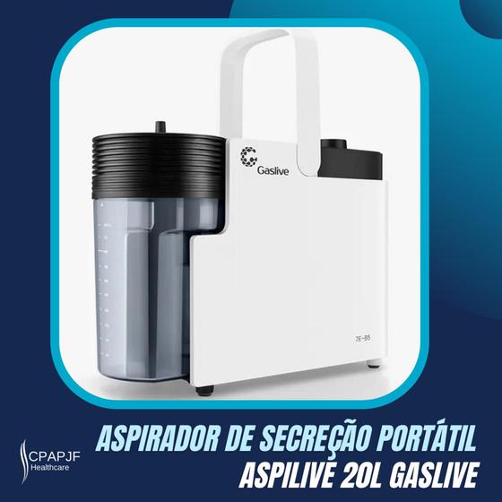 Imagem de Aspilive  Aspirador de Secreções Portátil Gaslive 20L 127volts