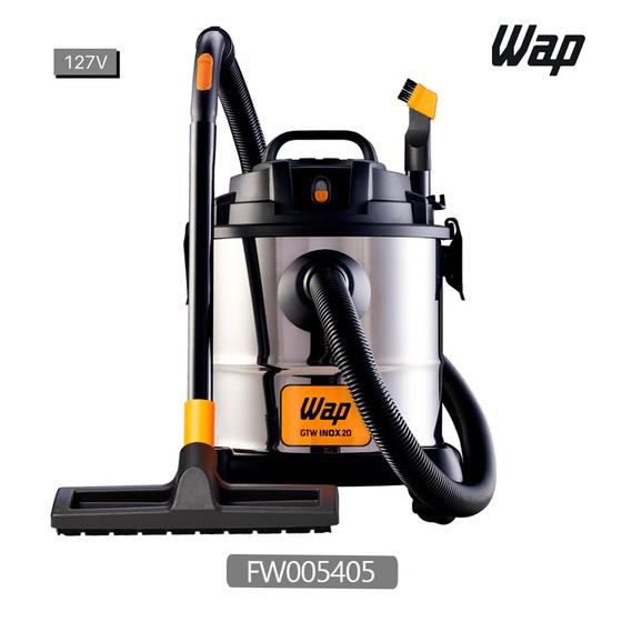 Imagem de Aspirador de Pó e Água 1600w Wap Gtw Inox 20 127v