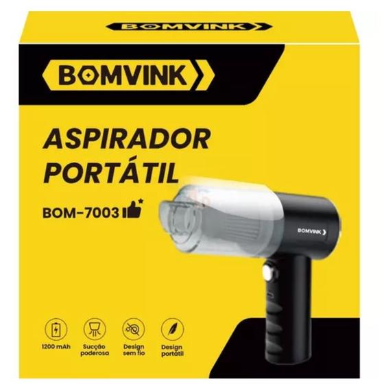 Aspirador de po portatil bom-7003 bomvink - Aspirador de Pó Automotivo ...
