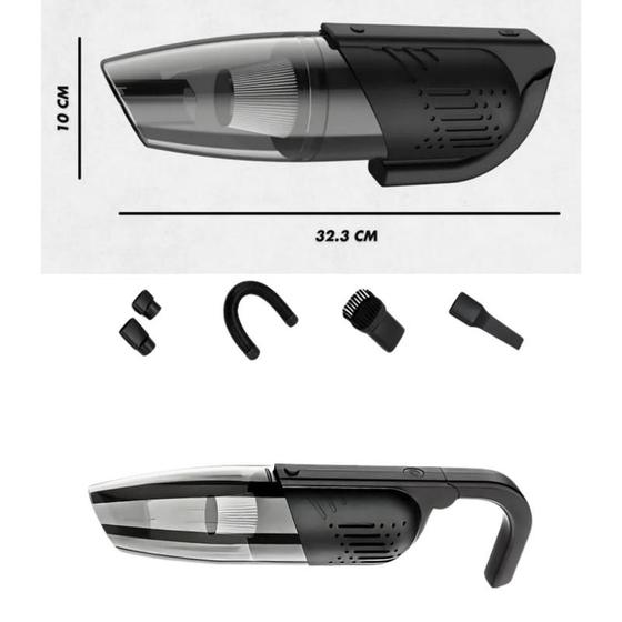Imagem de Aspirador de Pó Recarregável com Design Robusto e Potente
