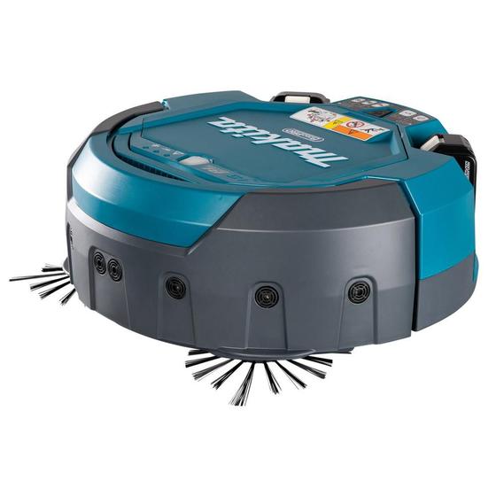 Aspirador de Pó Robô 18V Sem Fio C/ Controle Remoto Coletor 2,5L Resistente Poeira DRC200Z Makita Menor preço em Aspirador de Pó Robô 18V Sem Fio C/ Controle Remoto Coletor 2,5L Resistente Poeira DRC200Z Makita