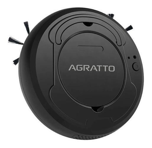 Imagem de Aspirador De Po Robo Praticci Preto 3 Em 1 Usb 3.7V Agratto