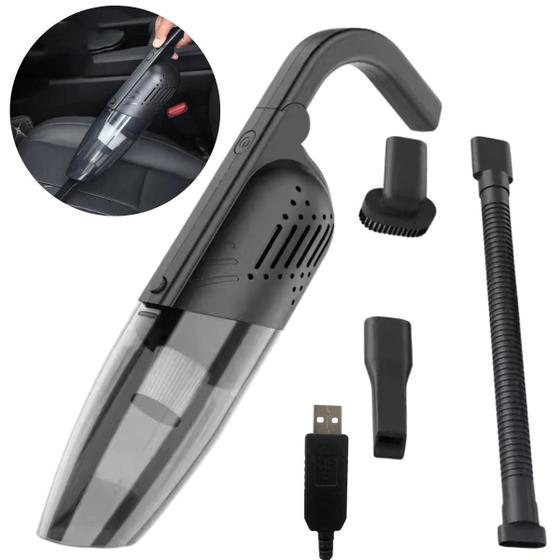 Aspirador De Pó Sem Fio Recarregável 120W Para Carro Casa Estofados Bivolt 2200mAh Power Menor preço em Aspirador De Pó Sem Fio Recarregável 120W Para Carro Casa Estofados Bivolt 2200mAh Power