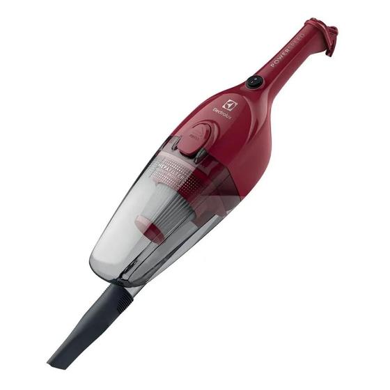 Imagem de Aspirador de Pó Vertical Electrolux Portátil Stk13 1000w Vermelho com Fio 1.2 L  PowerSpeed Filtro HEPA 2 em 1