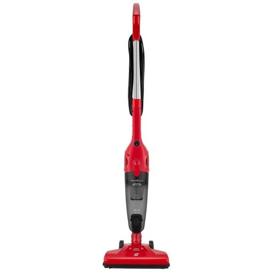 Imagem de Aspirador de Pó Vertical Portátil BAS1290V 1250W Britânia Vermelho Filtro Lavável e Acessórios 220V
