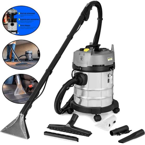 Imagem de Aspirador e Extrator 1700W para Sólidos e Líquidos Puzzi 4/20 Classic KARCHER