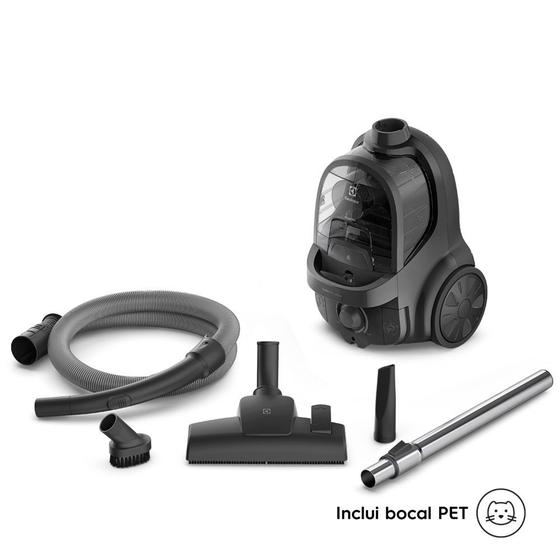 Aspirador Electrolux sem Saco Easybox Bocal Pet (EAS41) Potencia 1800W Filtro HEPA