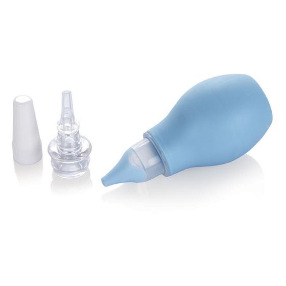 Imagem de Aspirador Nasal e Ouvido Infantil Nuby Azul 