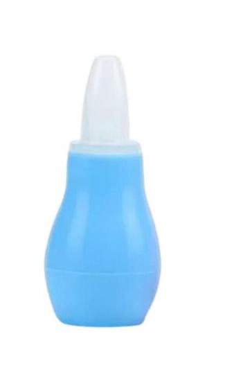 Imagem de Aspirador Nasal Para Bebês Silicone Azul