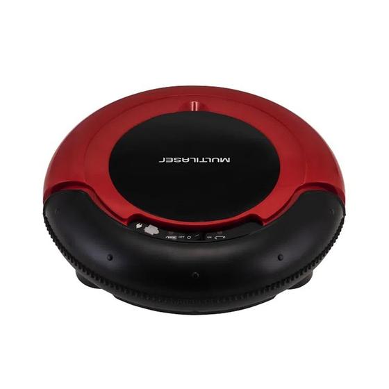 Aspirador Robô - Aspirador de Pó Robô Mars Vermelho/Preto Multilaser HO041 - Bivolt Menor preço em Aspirador Robô - Aspirador de Pó Robô Mars Vermelho/Preto Multilaser HO041 - Bivolt