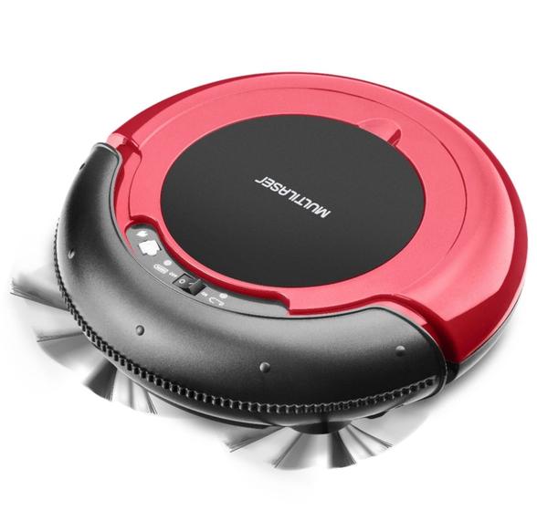 Aspirador Robô Multifunção Multilaser Ho041 Vermelho E Preto Menor preço em Aspirador Robô Multifunção Multilaser Ho041 Vermelho E Preto