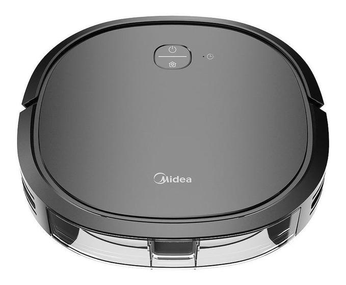 Aspirador Robô Smartbrush 1200 Midea Preto Com Base Menor preço em Aspirador Robô Smartbrush 1200 Midea Preto Com Base