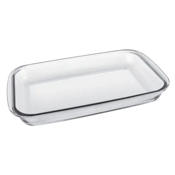 Imagem de Assadeira De Vidro Retangular Transp. Casa Vitaud 2,2L