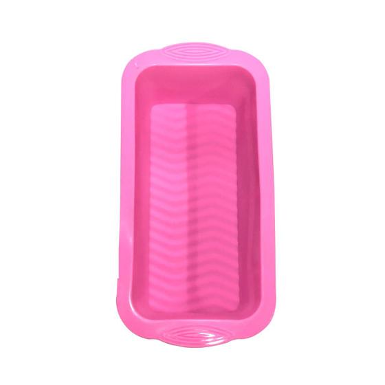 Assadeira Forma de Silicone para Pão e Bolo Retangular Antiaderente Menor preço em Assadeira Forma de Silicone para Pão e Bolo Retangular Antiaderente