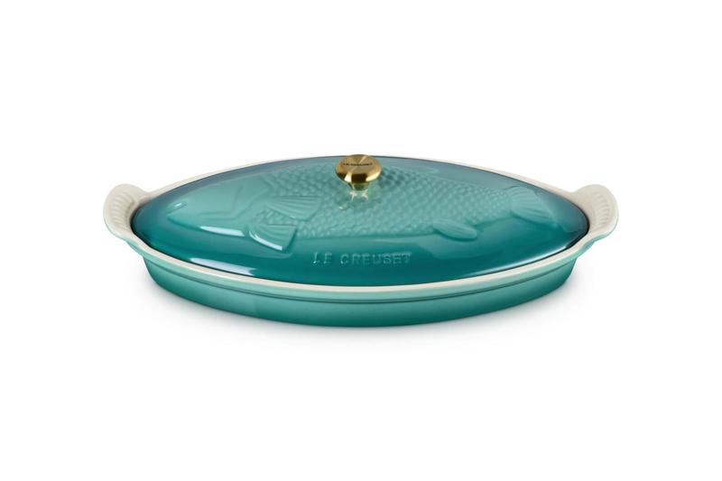 Assadeira para Peixe Le Creuset Heritage em Cerâmica 1,7 L Riviera