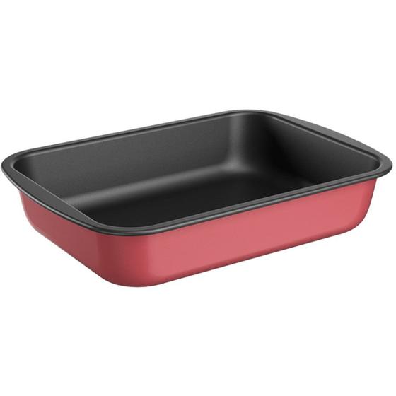 Assadeira Retangular Funda Bekeware Brinox 3,1L Menor preço em Assadeira Retangular Funda Bekeware Brinox 3,1L