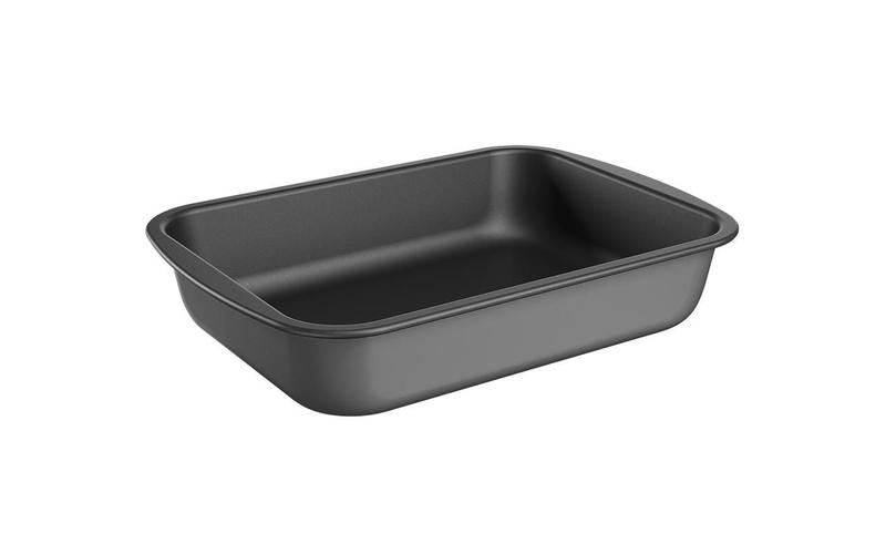 Imagem de Assadeira Retangular Funda Brinox Bakeware 33,5 x 24 x 6,1 Grafite