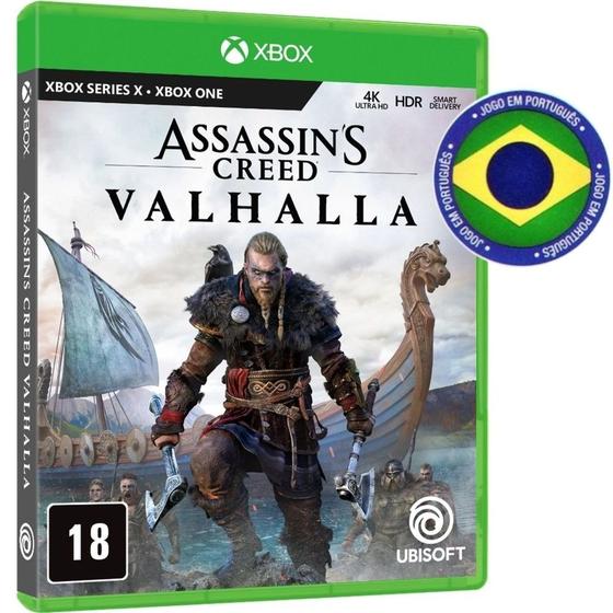 Imagem de Assassins Creed Valhalla Xbox One e Series X Mídia Física Dublado em Português
