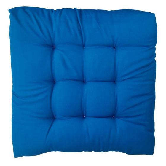 Imagem de Assento Almofada Grande Cheia Cadeira Sofá Poltrona Decorativa Banco Pallet Futon 60x60CM