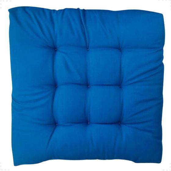 Imagem de Assento Almofada Grande Cheia Cadeira Sofá Poltrona Decorativa Banco Pallet Futon 60x60CM