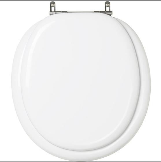 Imagem de Assento Almofadado Branco Para Louça Deca De Ville