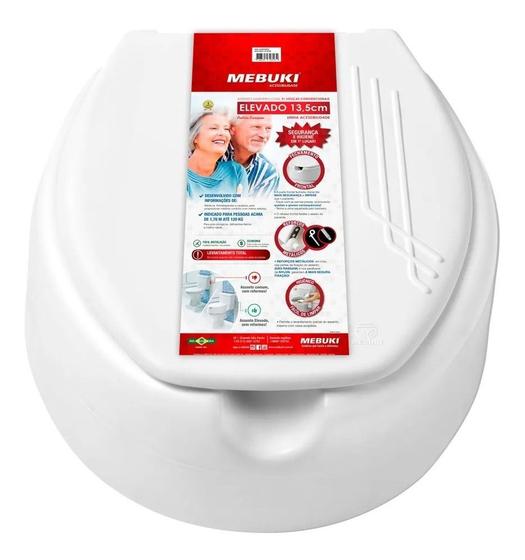 Assento Almofadado De Vaso Elevado 13,5 P/ Deficiente - Idoso Menor preço em Assento Almofadado De Vaso Elevado 13,5 P/ Deficiente - Idoso