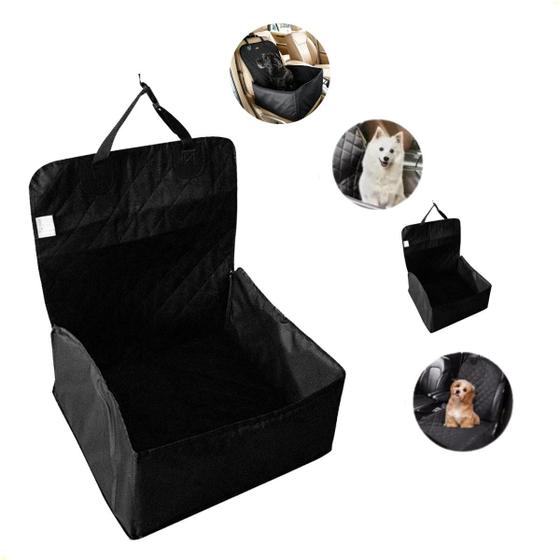 Imagem de Assento Cadeira Pet Transporte Cachorros Gatos Tubline Preta