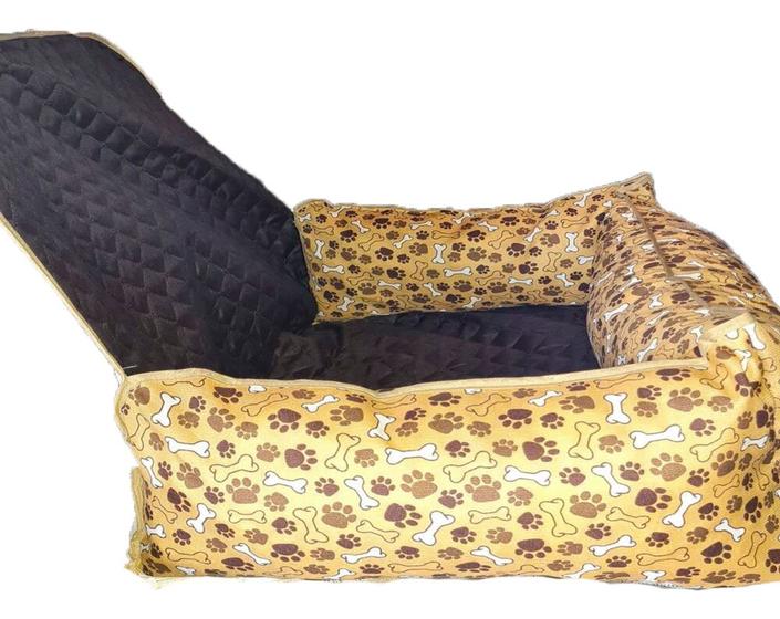 Assento Cadeirinha Protetora Veicular para Pet Cão Cachorro - Comfortpet Imagem de Assento Cadeirinha Protetora Veicular para Pet Cão Cachorro