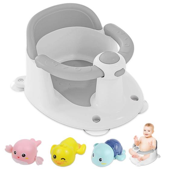 Imagem de Assento de Banho Wetify para Bebês (6+ Meses) com 3 Brinquedos