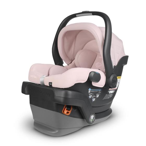 Imagem de Assento de carro infantil UPPAbaby Mesa V2 com base e inserto infantil Alice