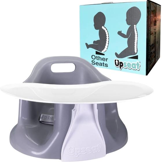 Imagem de Assento de Chão para Bebê com Bandeja Removível - Cadeira Elevatória