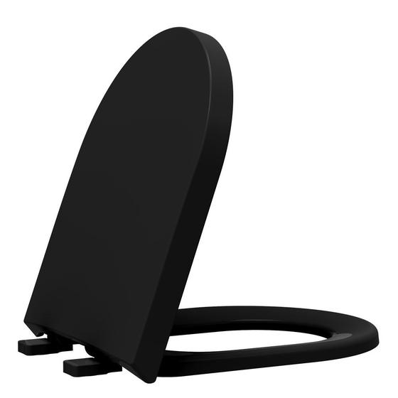 Imagem de Assento deca icasa carrara link lk duna nuova vesuvio preto soft close termofixo tupan