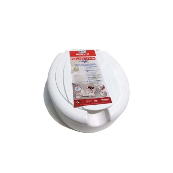 Assento Elevado 13,5 Com Tampa Para Vaso Sanitário Idoso e Deficiente Menor preço em Assento Elevado 13,5 Com Tampa Para Vaso Sanitário Idoso e Deficiente