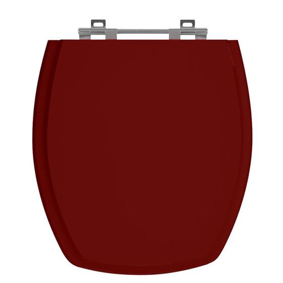 Imagem de Assento Laqueado Thema Mogno Tampa Para Vaso Celite Mdf