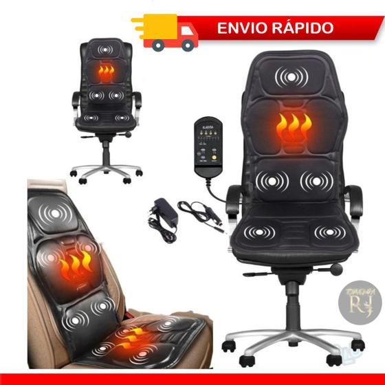 Assento Massageador Elétrico Costas Carro Cama Sofá Cadeira é boa?