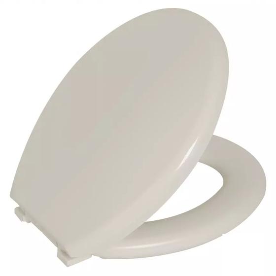 Imagem de Assento Oval Astra TPK/AS-BG8 Almofadado Biscuit