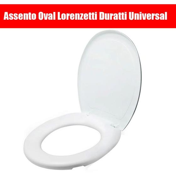 Imagem de Assento Oval Lorenzetti Duratti Universal