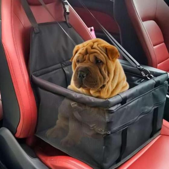 Imagem de Assento para carro Cadeirinha para Cães e Gatos (PRETO)