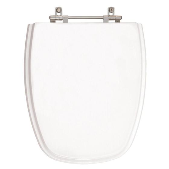 Imagem de Assento para Vaso Sanitário Eternit Turim Branco em Resina
